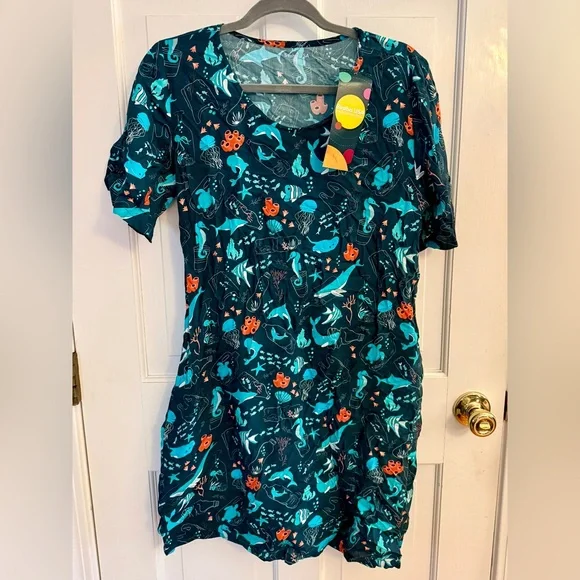 Svaha | Dresses | Svaha Save The Ocean Tunic Dress Size Medium Nwt |  Poshmark
